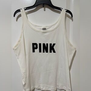 Victoria’s Secret Pink White tank